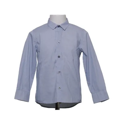 Skjorte (Blå, Hvid) fra H&M Bomuld, Polyester