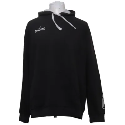 Sweat à capuche (Noir) de Spalding Coton, Polyester