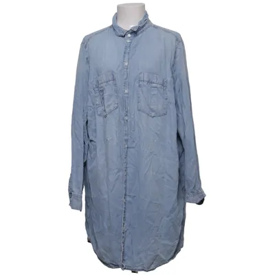 Skjortklänning (Blå) från H&M+ Lyocell