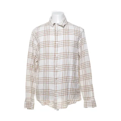 Flanellskjorta (Beige, Flerfärgad) från H&M Man Bomull