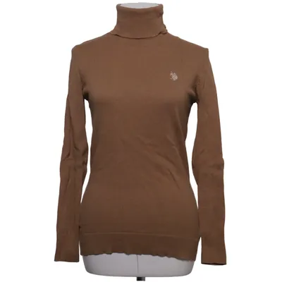 Turtleneck (Brown) from U.S. Polo Assn. Cotton, Polyamide