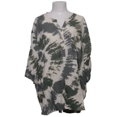 Bluse (Grøn, Hvid, Flerfarvet) fra Isolde Viscose