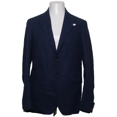 Blazer (Blå) fra Oliver Spencer Acetat, Bomuld, Linned, Polyester