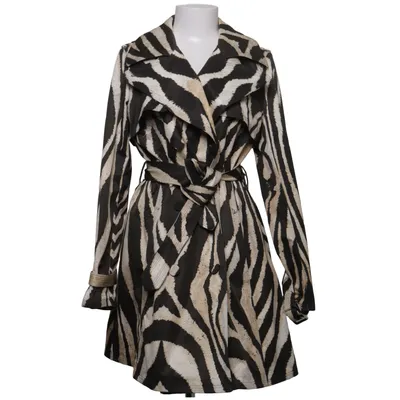 Trench-coat (Noir, Beige) de Roberto Cavalli at H&M Cuir, Polyester