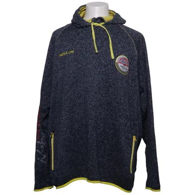 Capuchon sweater (Blauw, Geel) van Nebulus Polyester