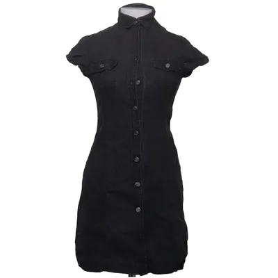 Shirt dress (Gray) from L.O.G.G by H&M Linen