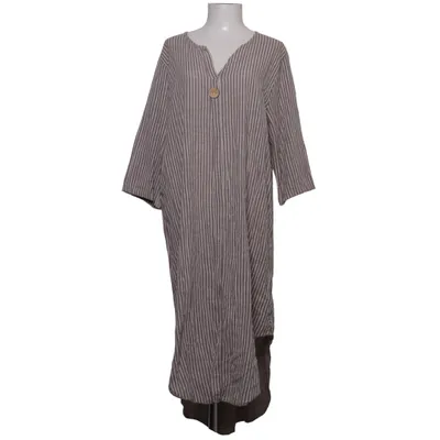 Maxi jurk (Beige, Wit) van Paparazzi Katoen