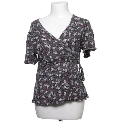 Slå-om top (Sort, Flerfarvet) fra Limited Edition KappAhl Elastan, Viscose