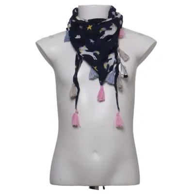Shawl (Blue, Multicolored) from Pusblu Cotton