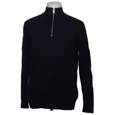 Sweater (Blue) from Nigel Hall Alpaca wool, Cotton, Polyester
