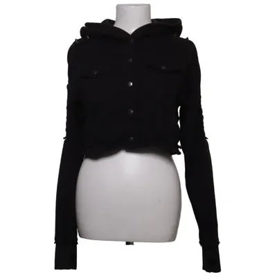 Sweat à capuche (Noir) de Vixxsin Coton, Élasthane, Polyester