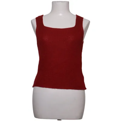 Tank Top (Red) from Martello Acrylic, Viscose
