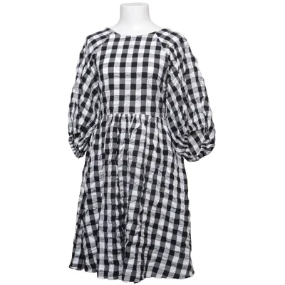 Klänning (Svart, Vit, Flerfärgad) från Gina Tricot Bomull, Polyester