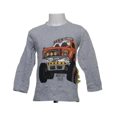 T-shirt à manches longues (Gris, Multicolore) de Kiki & Koko Coton