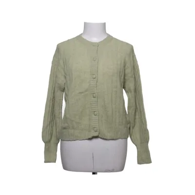 Cardigan (Green) from MSCH Copenhagen Alpaca wool, Elastane, Polyamide