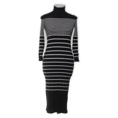 Jurk met col (Zwart, Wit) van Massimo Dutti