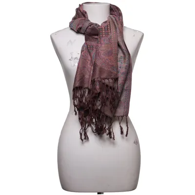 Écharpe (Multicolore, Violet) Cachemire, Soie
