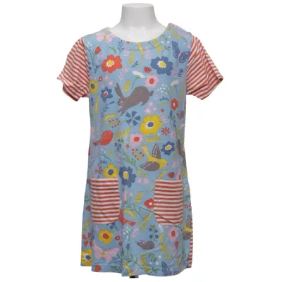 Dress (Blue, Multicolored) from Mini Boden Cotton