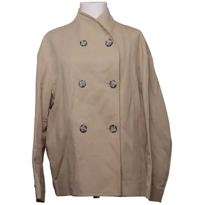 Trench coat (Beige) from Arket Cotton, Linen