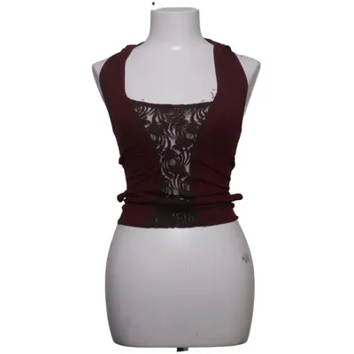 Halterneck top (Rød) fra Liloo Elastan, Viscose