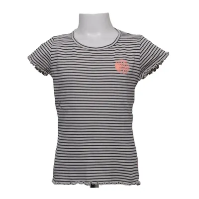 T-shirt (Blanc, Noir) de Staccato Coton, Élasthane