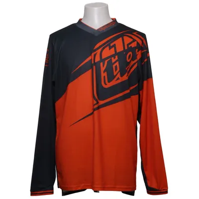 Bicycle shirt (Orange, Black) from Troy Lee Designs Polyester