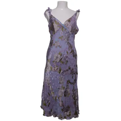 Dress (Purple, Blue) from Tone Barker Silk Silk, Viscose