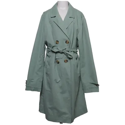 Trenchcoat (Grøn) fra Page One Young Bomuld, Polyamid, Polyester