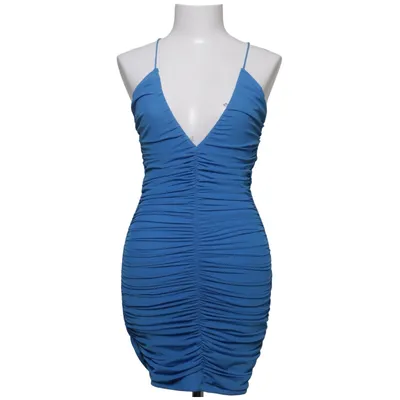 Dress (Mesh Ruched Front Dress) from Nelly Elastane, Polyester