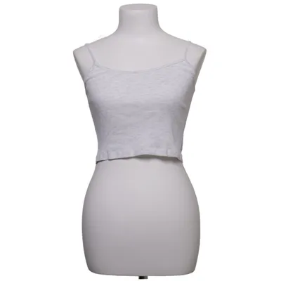 Crop top (Gris) de Brandy Melville Coton, Viscose