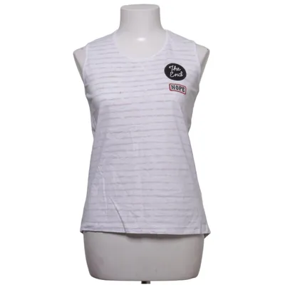 Tanktop (Wit, Rood) van Cross Jeans Katoen