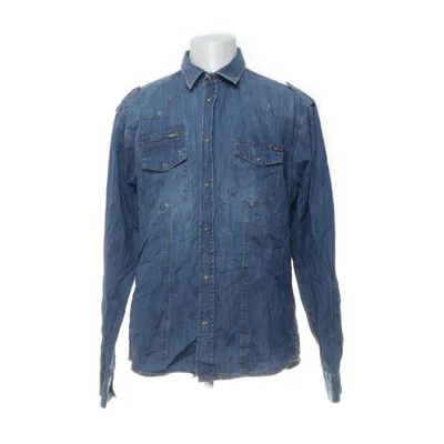 Denim blouse (Blauw) van Jack & Jones Katoen