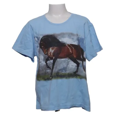 T-shirt (Blå, Flerfarvet) fra Screen Stars Bomuld