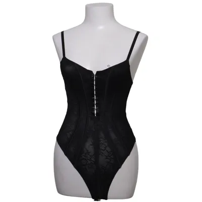 Underklädesbody (Corset Lace Bodysuit) från NA-KD Bomull, Elastan, Polyamid