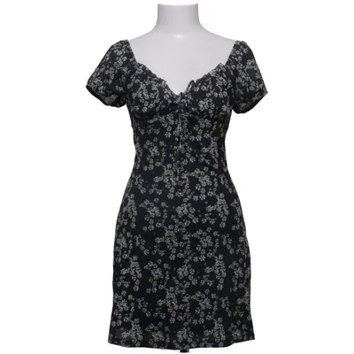 Dress (Black, White, Yellow) from Bershka Polyester
