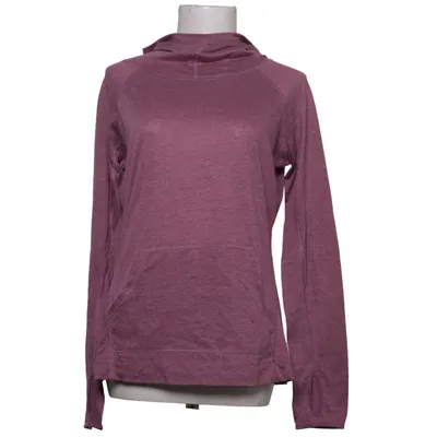 Hoodie (Purple) from Mango Sport Polyester, Viscose