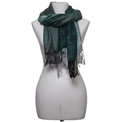 Scarf (Green, Black, Gray) from Pashmina