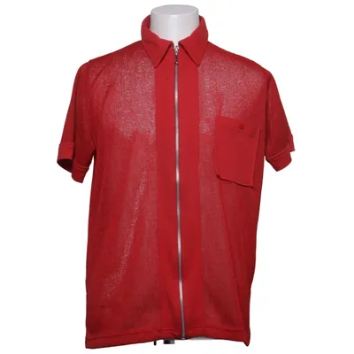 Chemise à manches courtes (Rouge) de Comfort Fashion Coton, Polyester