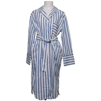 Blusenkleid (Blau, Weiß) von Hugo Boss Baumwolle, Elasthan