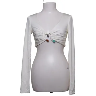 Crop top (Vit) från Oh Polly Acetat, Elastan