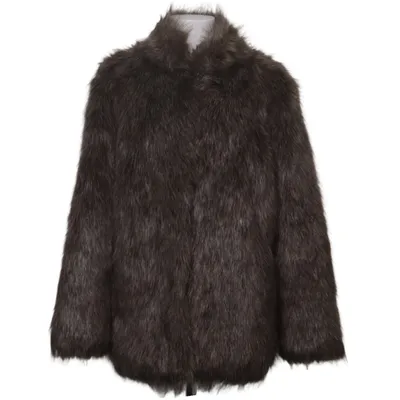 Vinterjakke (Brun) fra ASOS Akryl, Polyester