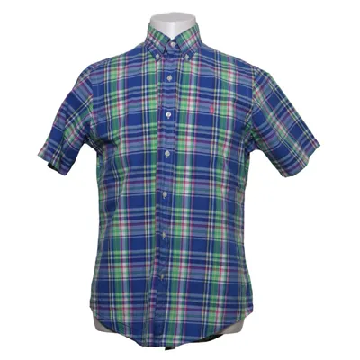 Short sleeve shirt (Blue, Green, Multicolored) from Ralph Lauren Cotton