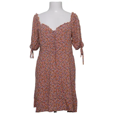 Dress (Orange, Multicolored) from New Look Viscose