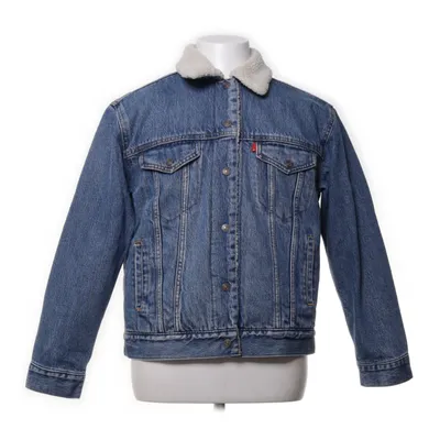 Fodrad jeansjacka (Blå, Vit) från Levi's Premium Akryl, Bomull, Pälsimitation, Polyester