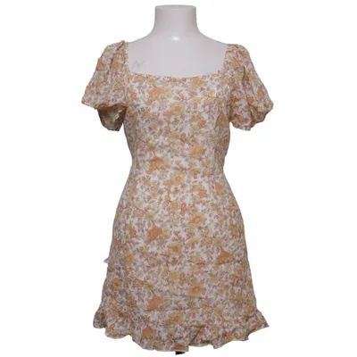 Kjole (Hvid, Gul, Orange) fra Ghanda Bomuld, Viscose