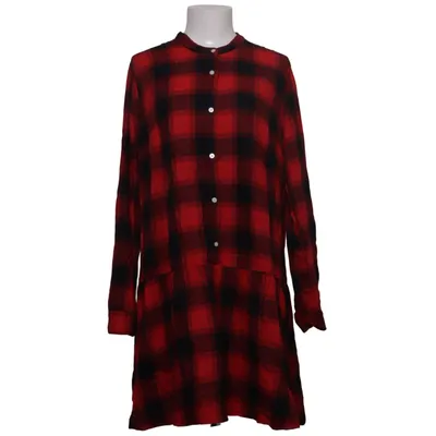 Robe chemise (Rouge, Noir) de Gap Coton, Viscose