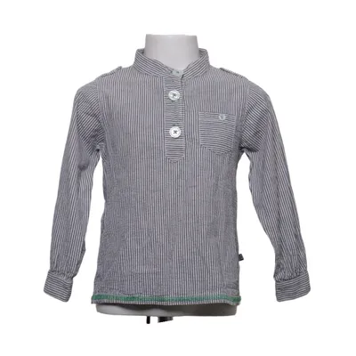 Skjorta (Blå, Vit, Grön) från Ej Sikke Lej Bomull