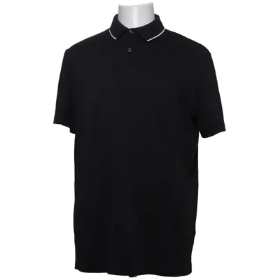 Polo (Noir) de Selected Homme Coton biologique, Polyester recyclé