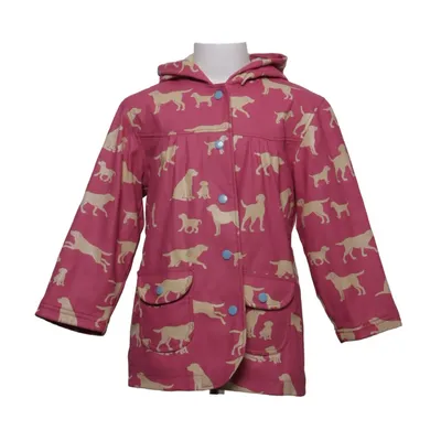 Regnjakke (Rød, Beige) fra Hatley Bomuld, Polyester, Polyurethan