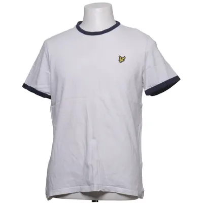T-shirt (Vit, Blå) från Lyle & Scott Ekologisk bomull